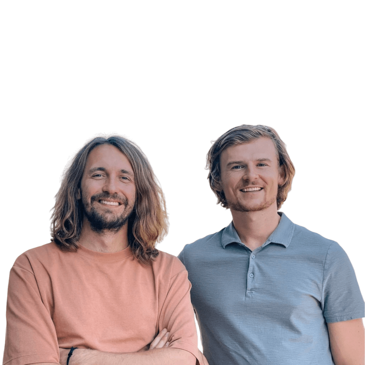 Zhenya Bankouski on the left and Haris Odobasic on the right, Revenue Wizards